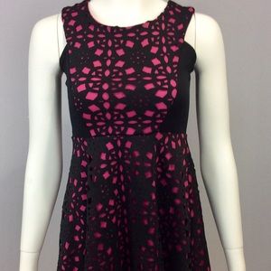 GIRLS Large Ten Sixty Sherman Black/pink Dress